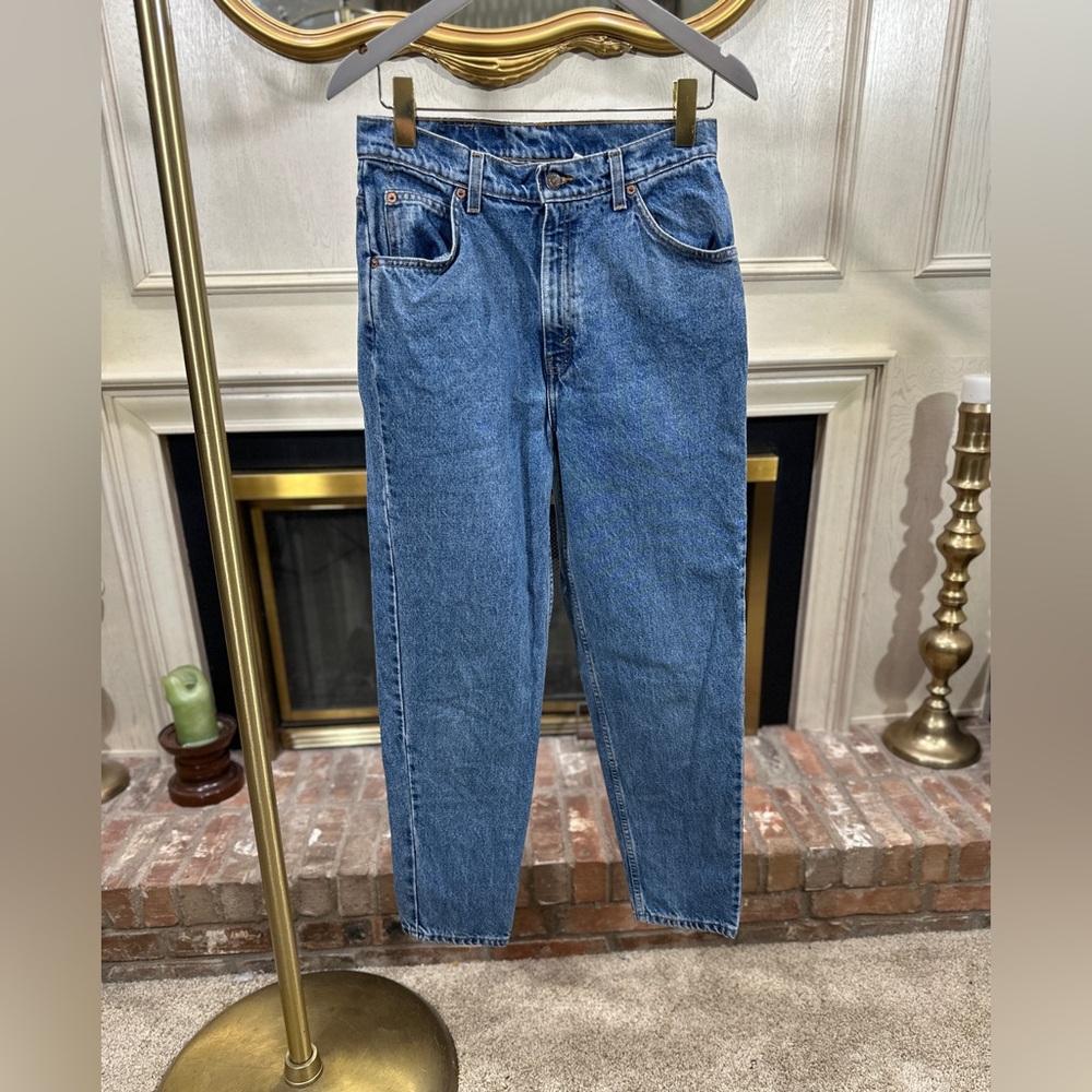 Vintage‎ Levi’s 921 Orange Tab Women’s Jeans 12 Short High Rise Tapered Leg